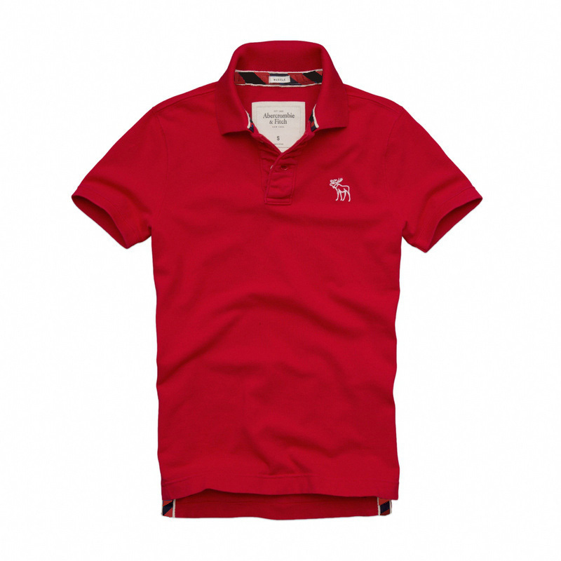 Abercrombie Fitch Hombres Polo Corto Remera AF7086